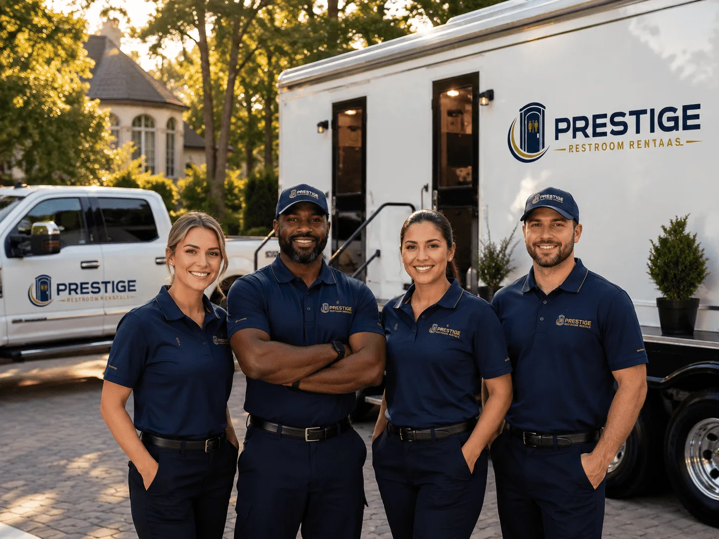 Trusted Luxury Portable Restrooms company in Brokaw, WI